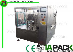 Taske Med Premade Pouch Packing Machine 0,6 MPa Air Compressed