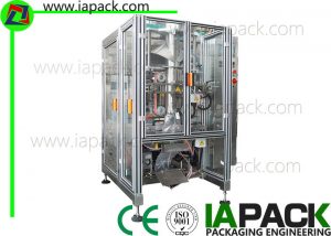 PLC Kontrolform Fyld Seal Pouch Machine Lav Pude Bag Energibesparelse