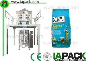 Rice Automatisk Pose Packing Machine til mad, Auto Bagging Machines