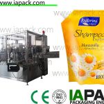 shampoo plastic doypack emballage maskine automatisk til væske