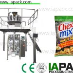 automatisk madpakke maskine snacks emballage maskine til pude taske gusset taske