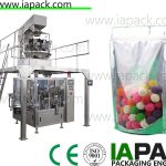 candy bag pakning maskine med multiheads weigher doypack pakke maskine