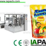 roterende frugtjuice emballage maskine flydende fyldning energibesparelse